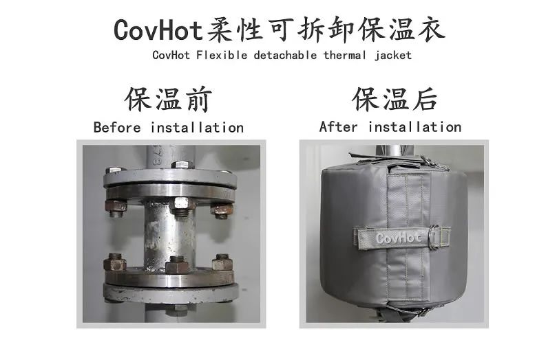 COVHOT?柔性可拆卸式<a href=http://dearbornperformance.com/e/tags/?tagname=%E4%BF%9D%E6%B8%A9%E8%A1%A3 target=_blank class=infotextkey>保溫衣</a>,蒸汽系統節能,節能保溫